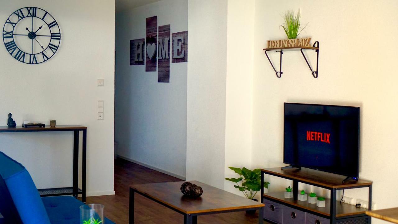 Sweet Park Appartements Rheinhausen Luaran gambar